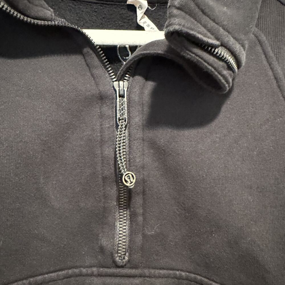 Lululemon Scuba Oversized Funnel Neck Sweatshirt Black Size M/L - Picture 4 of 8